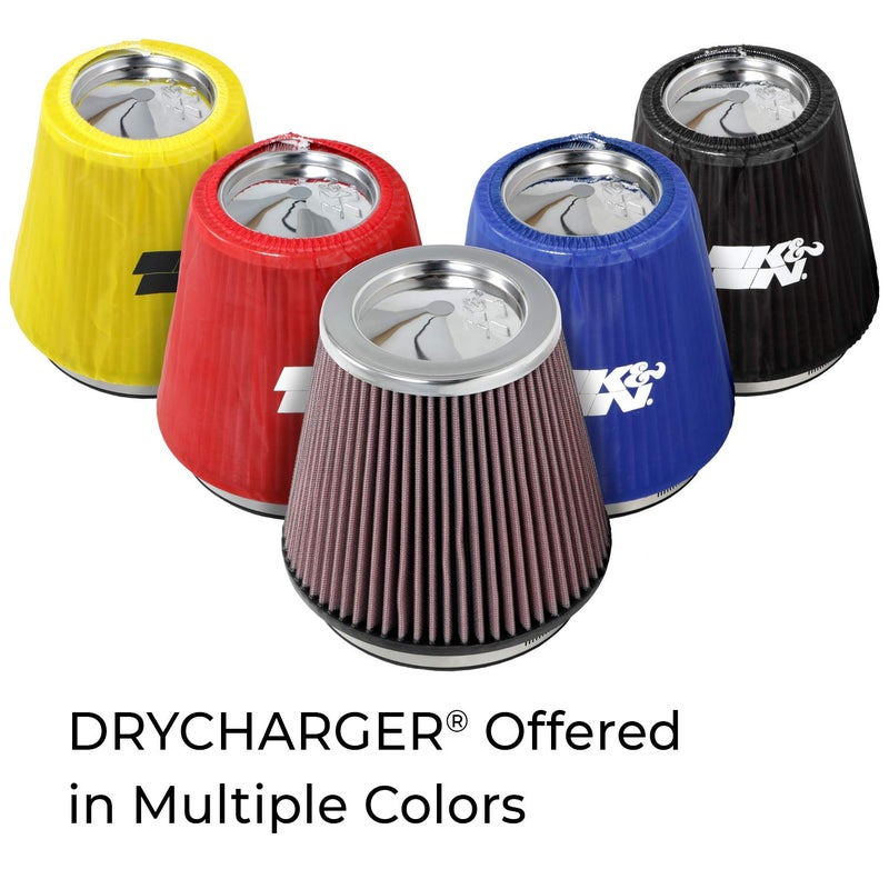 K+N K&N RX-4990DR Red Drycharger Filter Wrap - For Your K&N 57S-9500 Filter  - Image 5