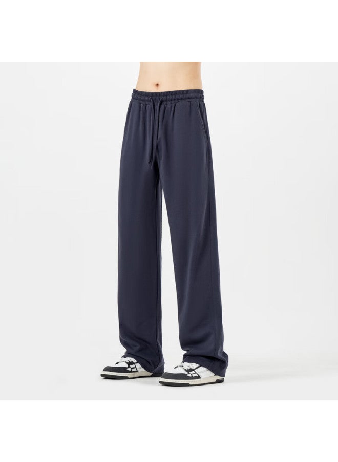 Swamp Area Men's American Style Sports Pants Spring Autumn Draped Loose Casual Straight Sweatpants Ks334 Royal Blue M - Image 5