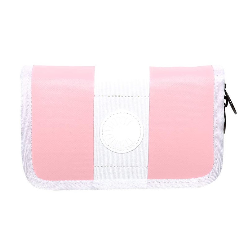 Curtis Mega Trumpet Mouthpiece Pouch Coated Nylon with Zipper 7 Piece Pink - Image 2