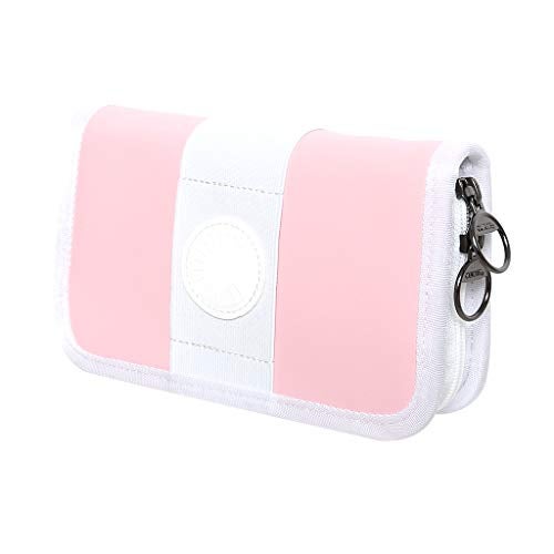 Curtis Mega Trumpet Mouthpiece Pouch Coated Nylon with Zipper 7 Piece Pink - Image 3