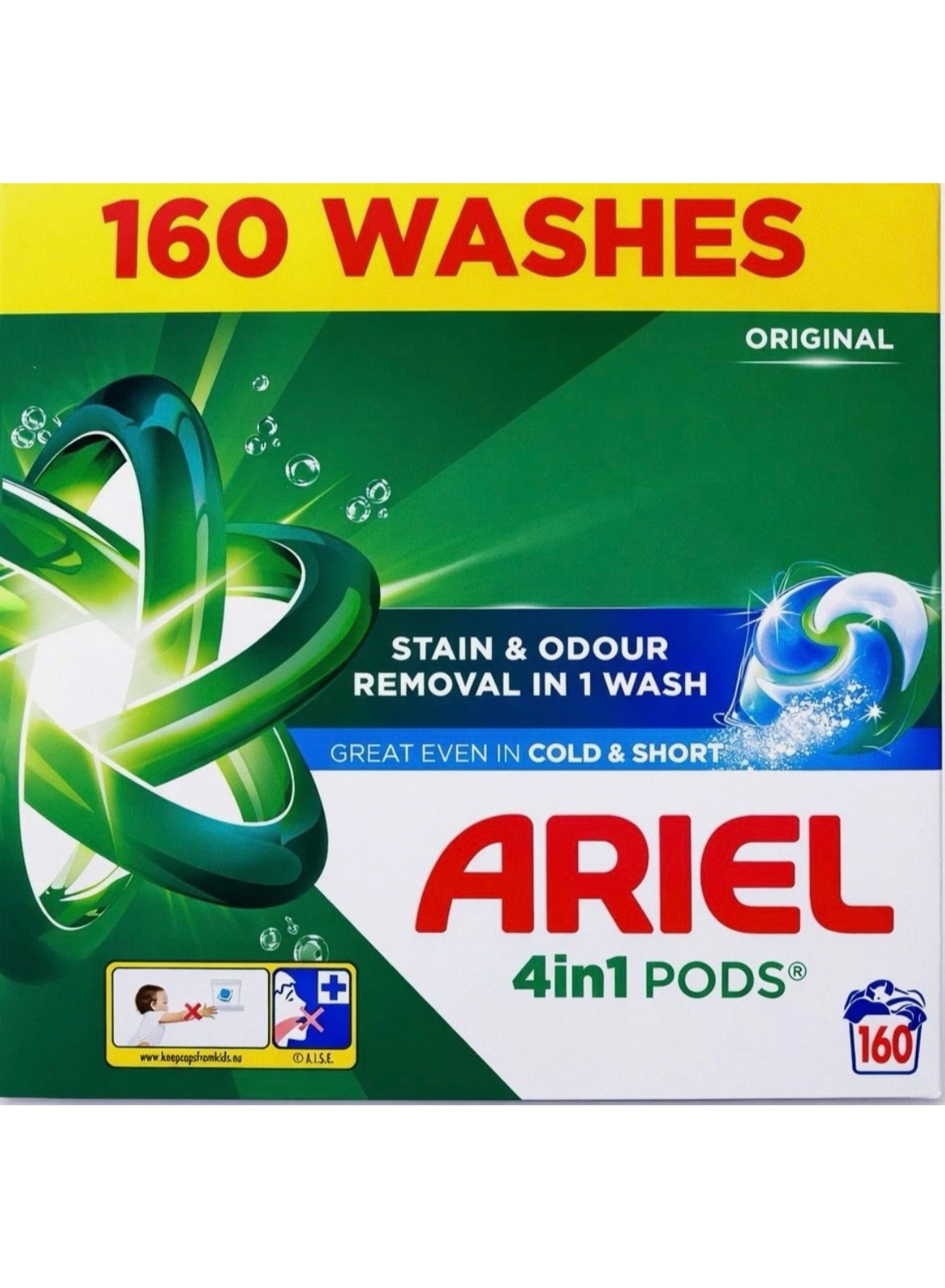 Ariel Original pods- 160 Washes