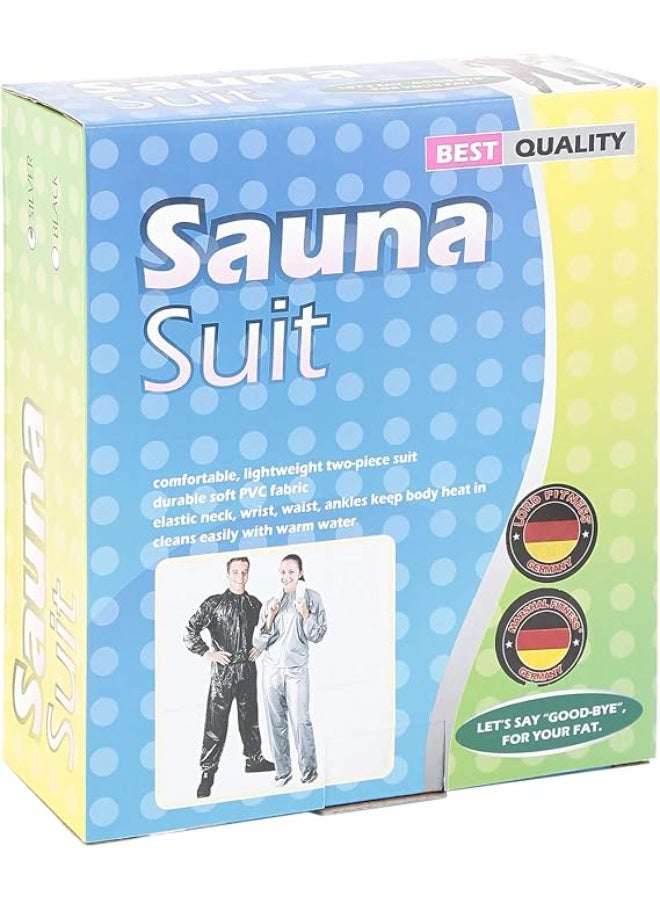 Fitness Slimming Sauna Suit, Silver