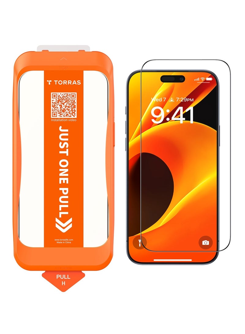 TORRAS iPhone 17 Pro Max Clear Case & Screen Protector Bundle – MagSafe Magnetic, Military-Grade Shockproof, 9H+ Tempered Glass, Bubble-Free, Anti-Yellow - Image 2