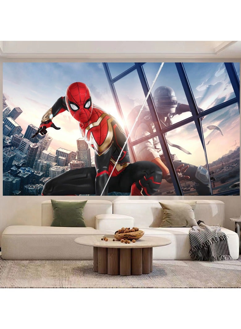 EBMINI Marvel Spider Man Anime Hanging Cloth 