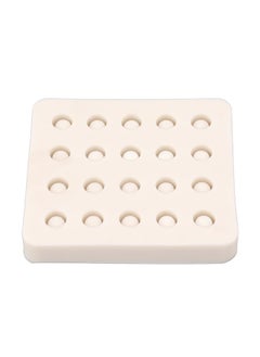 Thoraya Queen Bee Rearing Mold Silicone 20 Cups Beeswax Mold Beekeeping Bee Cell Cup for Garden  - Image 1