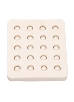 Thoraya Queen Bee Rearing Mold Silicone 20 Cups Beeswax Mold Beekeeping Bee Cell Cup for Garden  - Image 4