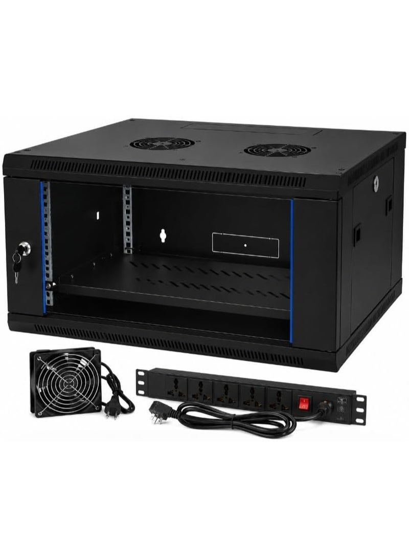ZERO 6U Wall Mount Rack Cabinet 30x40 - Image 1