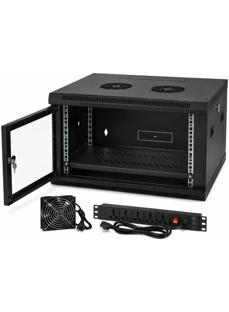 ZERO 6U Wall Mount Rack Cabinet 30x40 - Image 2