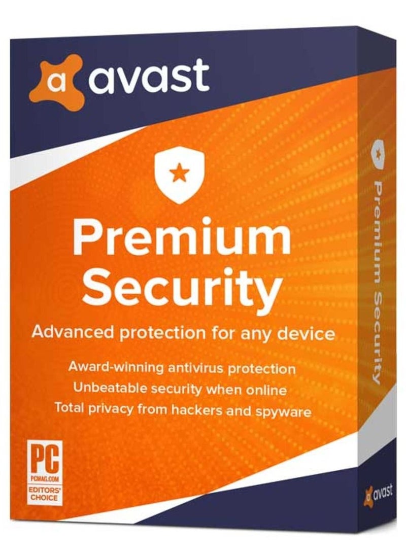 Avast - Avast Premium Security Multi-Device- 10 Devices for 1 Year - Image 1