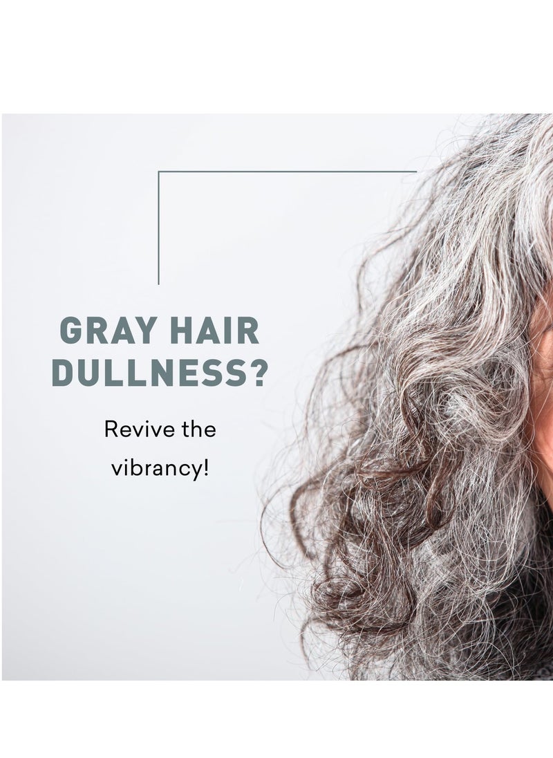 Just Nutritive Just Nutritive Gray Hair Shampoo | Gray Hair Treatment | Just Natural Hair Care | Natural Shampoo 16 Oz  - Image 3