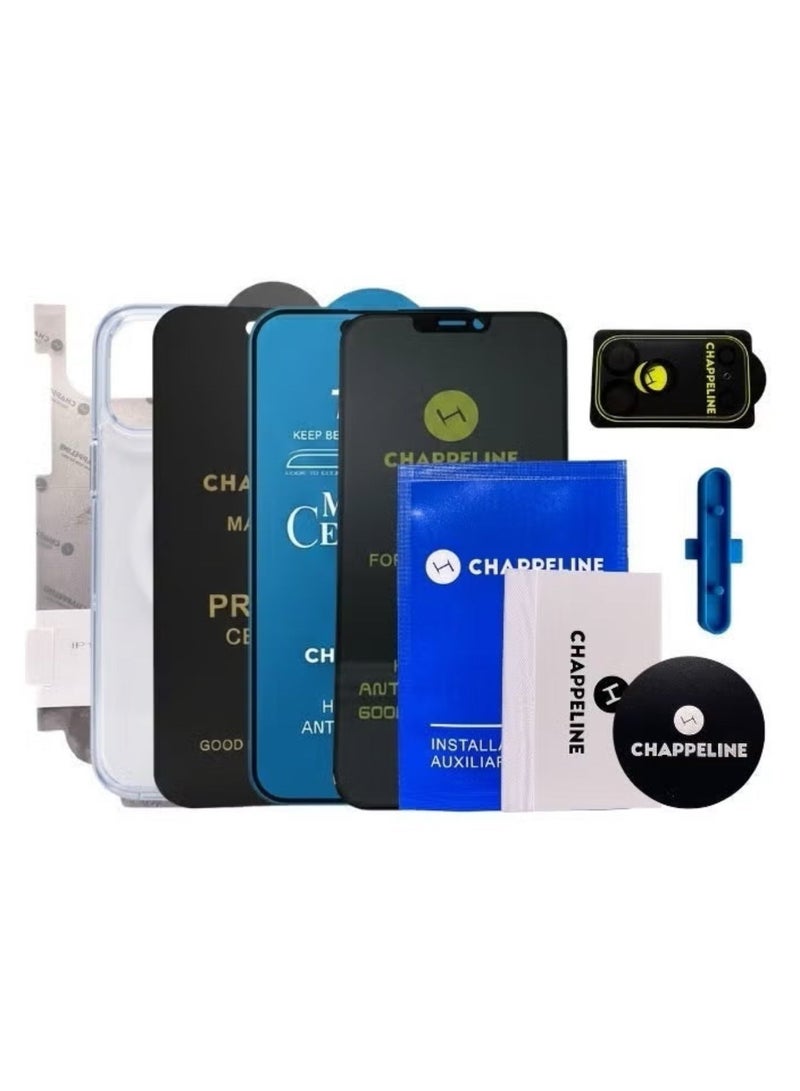 Chappeline 10-in-1 Premium Protection Bundle Compatible with iPhone 17 Pro - Image 3