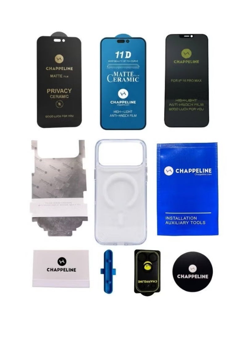 Chappeline 10-in-1 Premium Protection Bundle Compatible with iPhone 17 Pro - Image 2