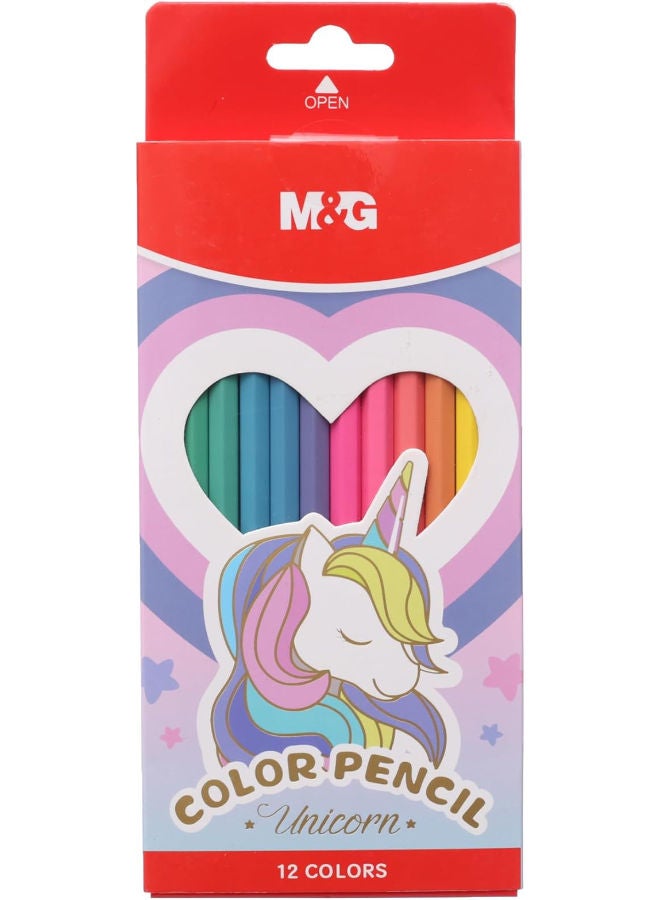 M&G Wood Colored Pencils, Vibrant Artistic Creations, Smooth Lead, 12 Colors - Image 3