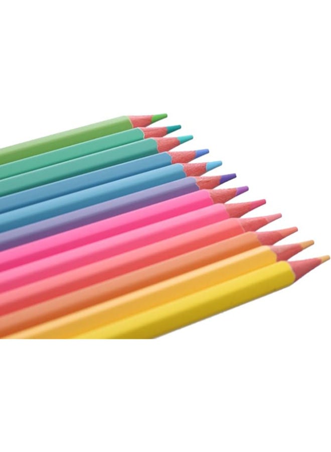 M&G Wood Colored Pencils, Vibrant Artistic Creations, Smooth Lead, 12 Colors - Image 2