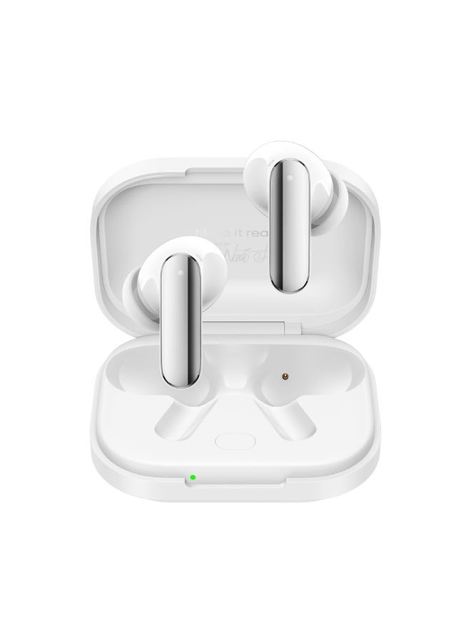 ريل مي realme Buds Air 8 Pro TWS Earbuds, Dual Drivers, 55dB ANC, 3D Spatial Audio, 50H Playtime (Master White) Master White - Image 1