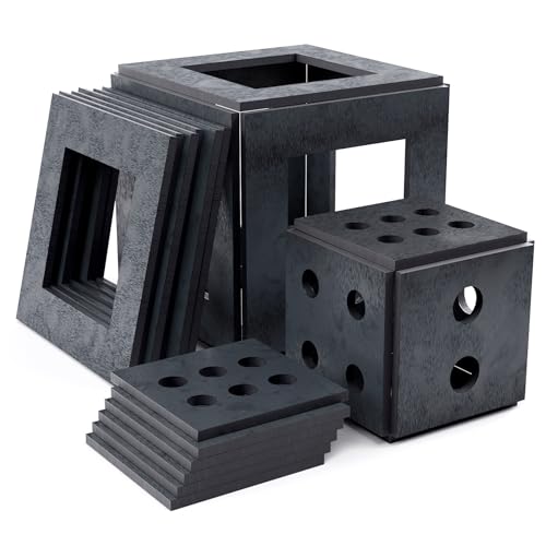 WelderElite 12Piece Welding Coupons 18 Welding Practice Kit 11 Gauge Beginners Welding Mild Steel Sheet Can Be Used to Make 1 Dice and 1 Cube Frame - Image 1