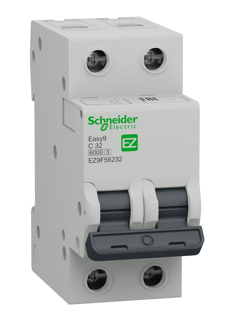 Schneider Electric EZ9F56232 Easy9 miniature circuit breaker  - Image 1