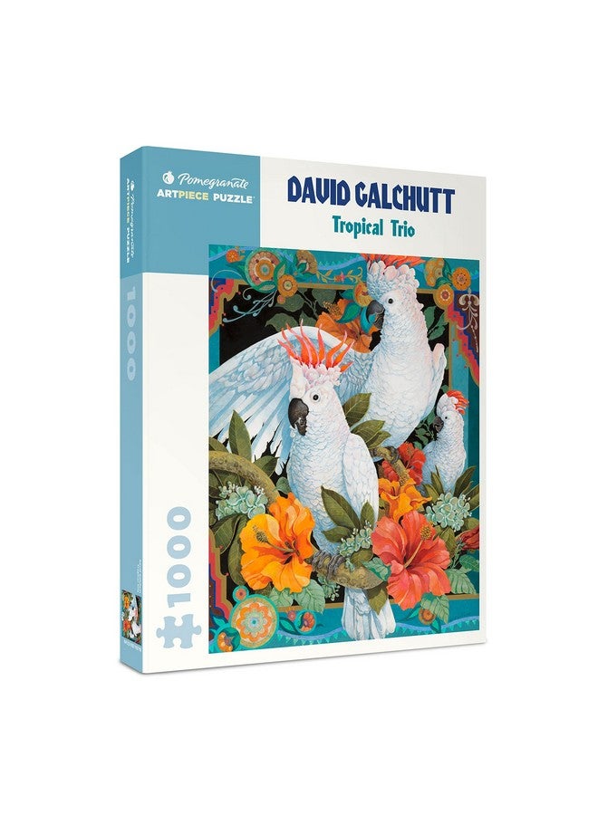 Pomegranate David Galchutt: Tropical Trio 1000Piece Jigsaw Puzzle - Image 2