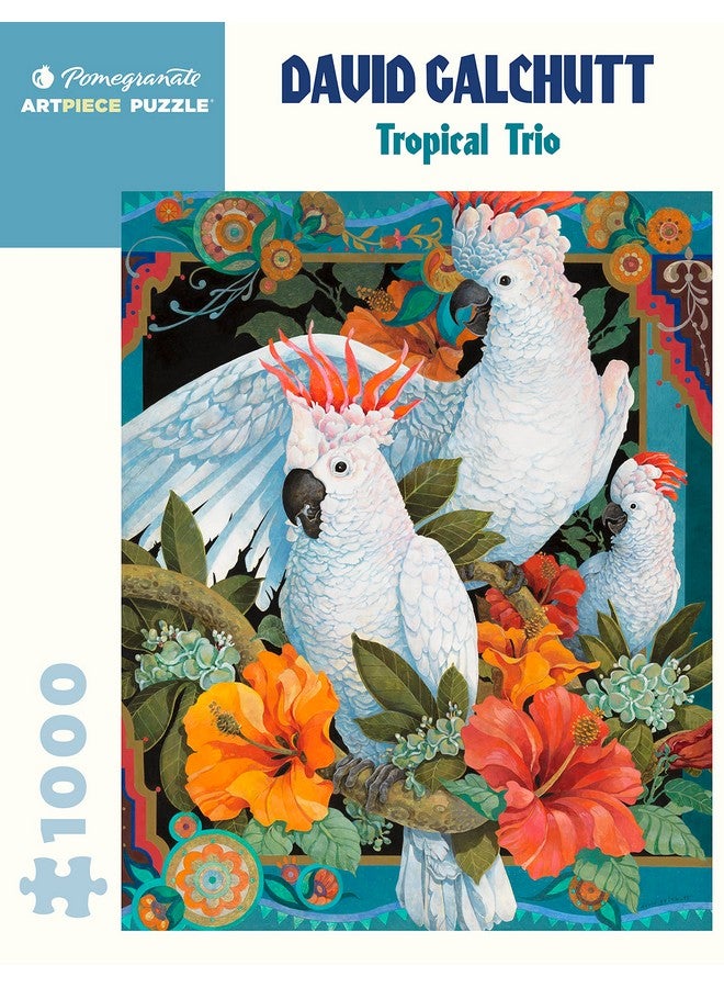 Pomegranate David Galchutt: Tropical Trio 1000Piece Jigsaw Puzzle - Image 3