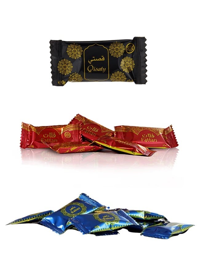 We Happy Ramadan Eid Gift Set - Prayer Mat Digital Tasbih Counter Nabeel Roll On Oudh Bakhoor Perfume Room Freshener and Mini Bakhoor Sanitizer Kaaba Design Pocket Watch Elegant and Budget Friendly Islamic Gift Box for Muslim Family, Friends and Loved Ones  - Image 3