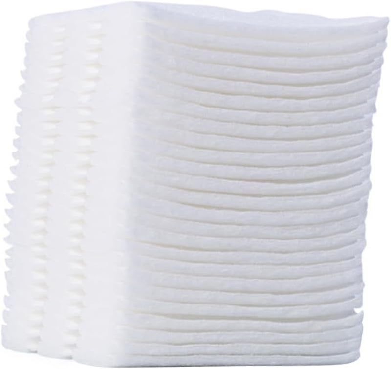 OUNONA Cotton Makeup Remover Pads 220pcs Skin-Friendly Double-Sided Facial Cotton Pads for Makeup Removal Hypoallergenic Lint-Free for Skin Types - Image 1