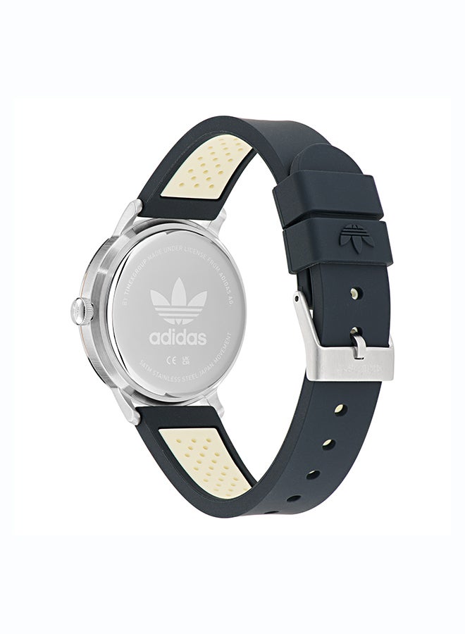 Adidas Uw Code One Slv Cs Blk Dl 38Mm Qtz Blk Slcn Ss24 - Image 3