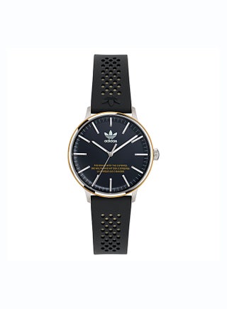 Uw Code One Slv Cs Blk Dl 38Mm Qtz Blk Slcn Ss24