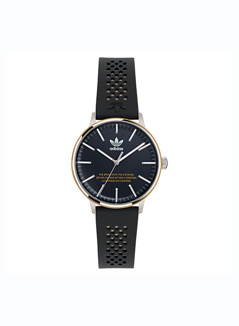 Uw Code One Slv Cs Blk Dl 38Mm Qtz Blk Slcn Ss24
