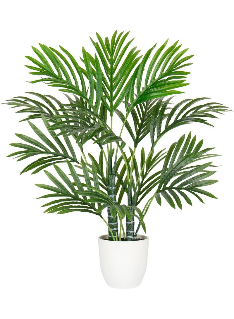 LATIFA Artificial Palm Tree, Large Tropical Aesthetic Decoration, Green, 62 cm - Image 1