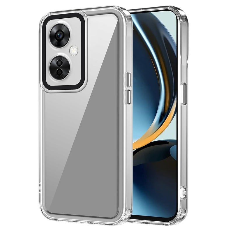 ZAPCASE Back Case Cover for OnePlus Nord CE 3 Lite 5G | Compatible for OnePlus Nord CE 3 Lite 5G Back Cover | Case Cover with Camera Protection | (TPU + PC | Transparent) - Image 1