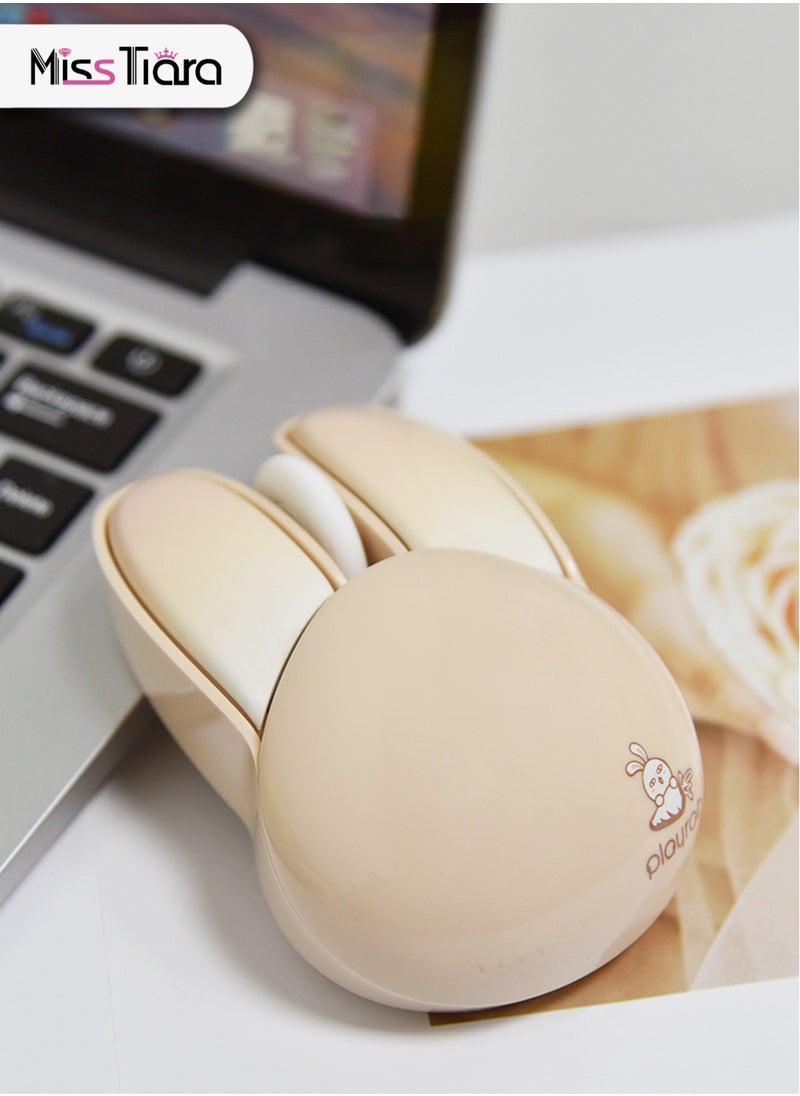 MissTiara - New Rabbit Shape 2.4G Wireless Silent Mouse Office Mouse for Computer - Image 1