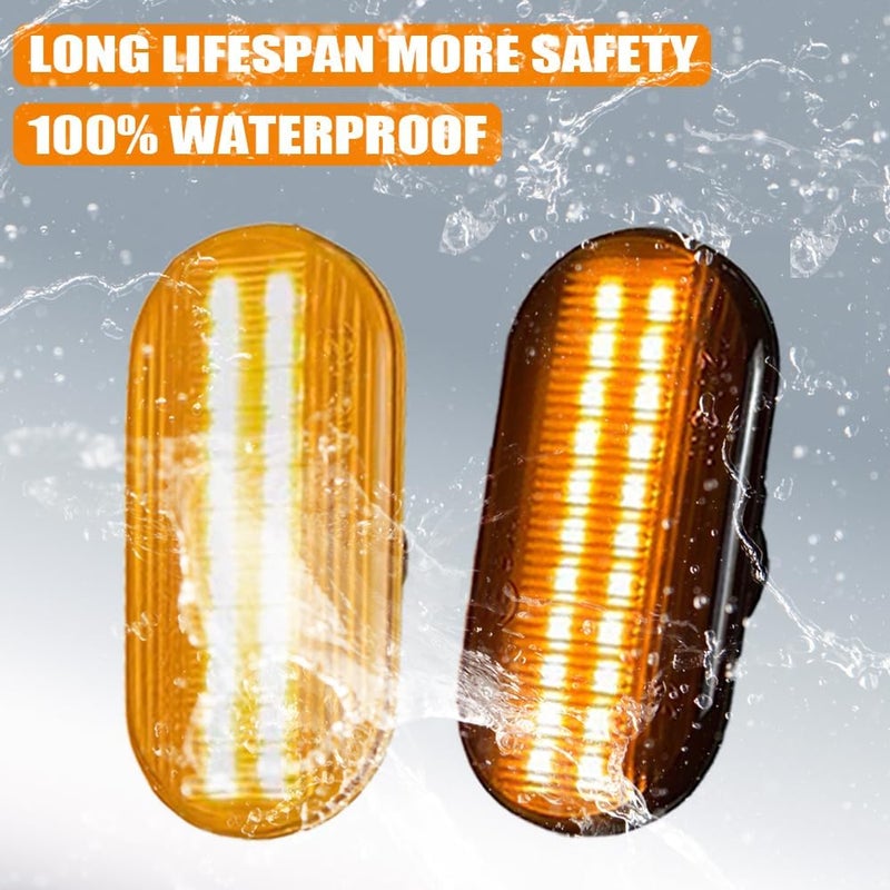 Kakulkomen LED Front Fender Side Marker Light Sequential Blinker for Nissan Models - Image 4