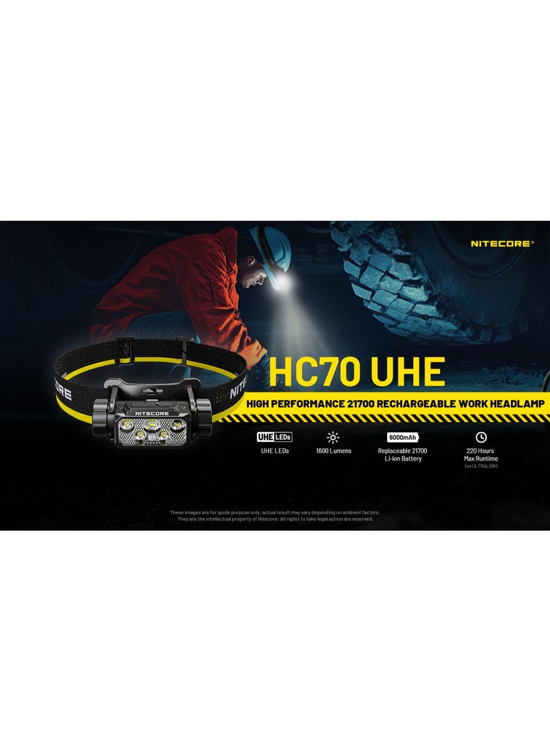 Nitecore HC70 UHE Headlamp - Image 2