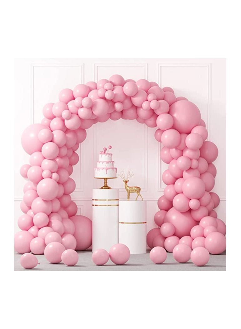 JOLLITY LLC Pastel Latex 12 inches Macaron Balloons for Baby Shower Wedding Birthday Party Decoration Supplies 40pcs (Pink) - Image 1