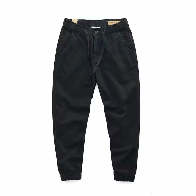 Work clothes casual pants men's autumn and winter wear-resistant wear-resistant loose welding labor protection work pants workers construction site clothes - Image 4