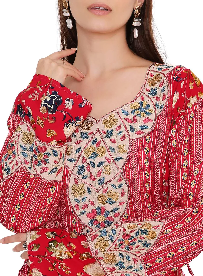 هانا آند سارا stylish and comfortable long arabic kaftan jalabia dress in elegant design
