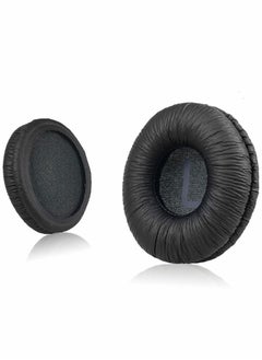 Universal Replacement Ear Pads for Sony MDR-ZX110/MDR-ZX330BT/V150/WH-CH500; JBL Tune 600bt/T500BT/T450BT &Many Other 70MM Round On-Ear Headphones(List Inside), Black, 1 Pair, Left and Right