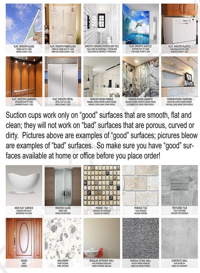 YYST Suction Cup Hook Cleat for Pet Dog & cat Bathtub, Shower & Bathing, Grooming Tether - No Leash - Image 4