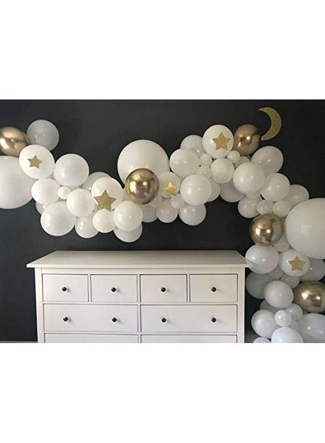 Janinus White Balloons Party Balloons 5 Inches Matte White Balloons Mini Balloons 50 Pcs Small White Color Party Balloons Latex Balloons Birthday Balloons For Party - Image 4