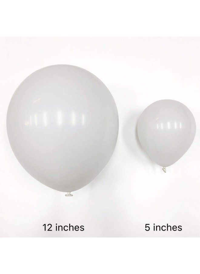 Janinus White Balloons Party Balloons 5 Inches Matte White Balloons Mini Balloons 50 Pcs Small White Color Party Balloons Latex Balloons Birthday Balloons For Party - Image 3