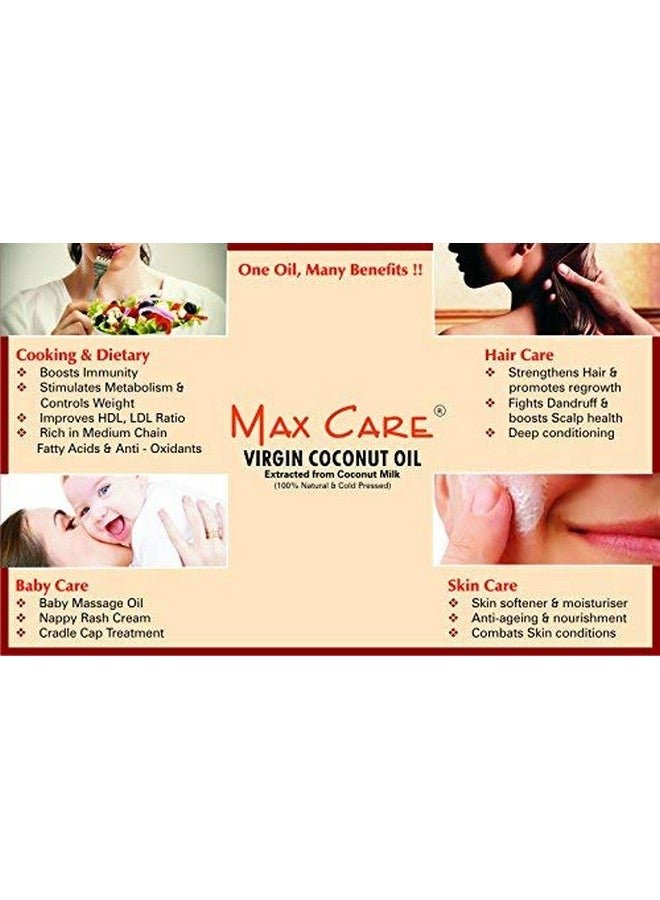 Max Care Virgin Coconut Oil (Cold Pressed) 500Ml - Image 3