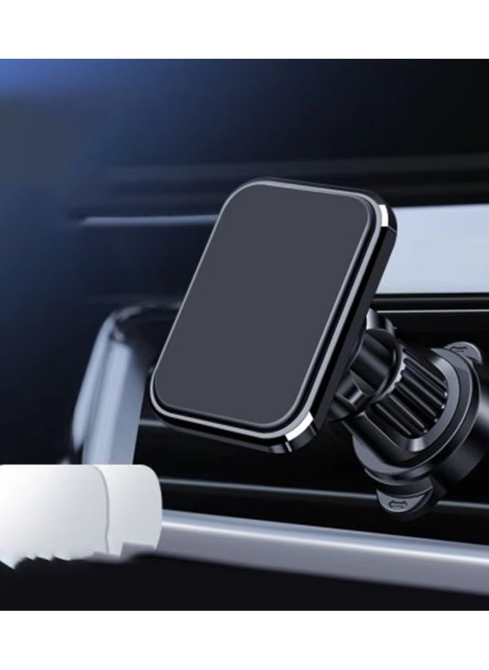 Magnetic Mobile Holder for Car. Magnetic Mobile Holder for Air Vent. Unblocks Airflow, No Phone Overheating, No Scratches on Mobiles. For iPhone and Androids. For Safe Driving in UAE