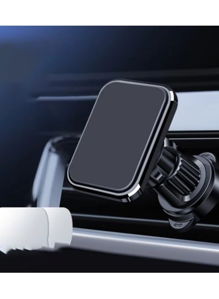 Hot Sale Magnetic Car Phone Holder - Magnetic Phone Holder for Car Air Vent – Free Metal Plates Included - Strong Grip – Perfect For iPhone & Android - Image 4