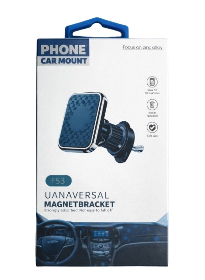 حامل هاتف مغناطيسي لفتحة تهوية السيارة - تثبيت آمن، يتضمن ألواح معدنية مجانية - لأجهزة آيفون وأندرويد - Image 5