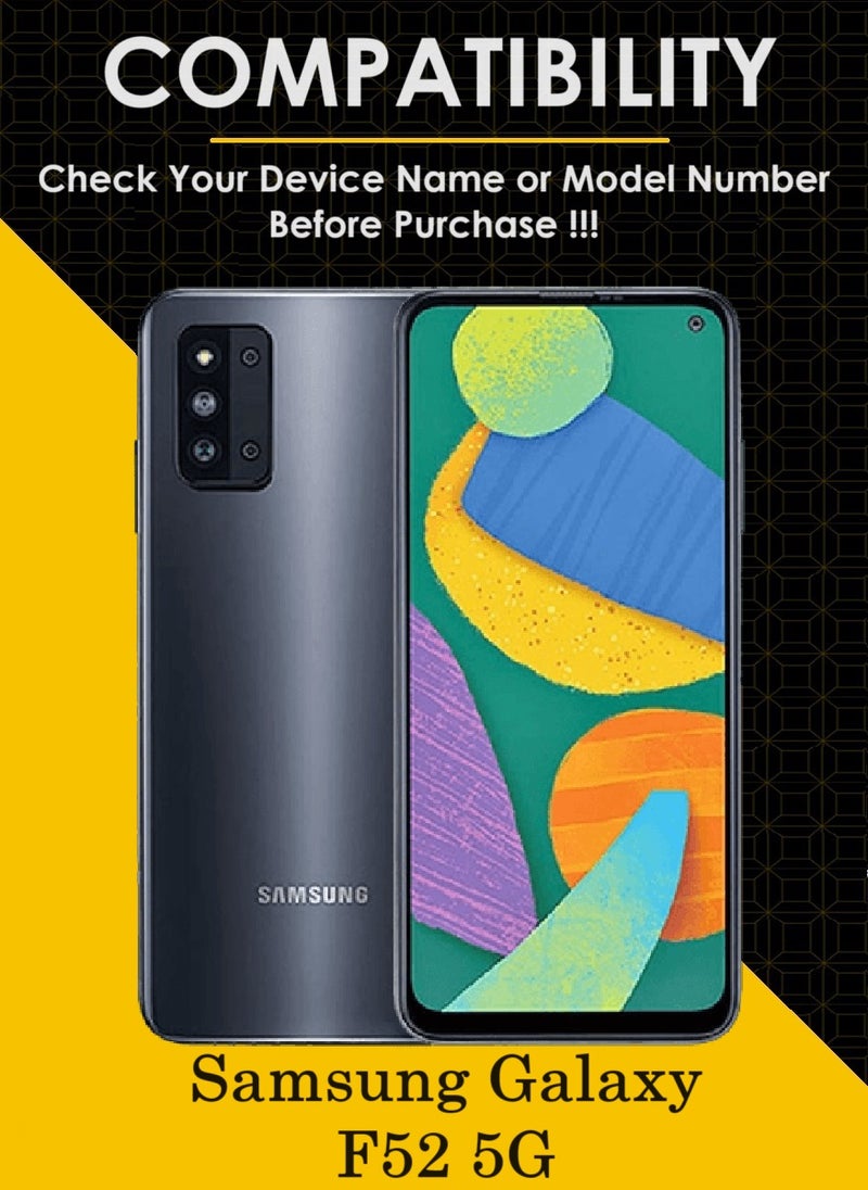 AINA 5 Pieces Tempered Glass Screen Protector 5D Designed For Samsung Galaxy F52 5G Full Glue Edge to Edge Full Screen Coverage And Bubble Free - Image 3