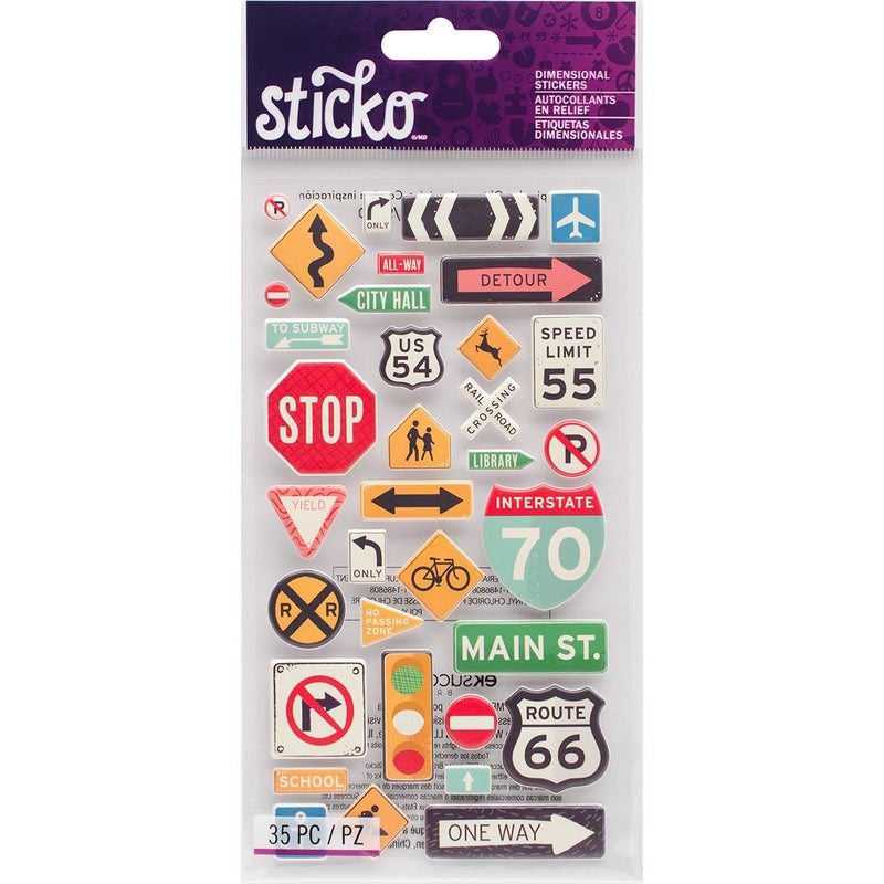 Sticko Stickers, Road Signs - Image 4