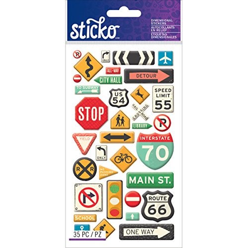 Sticko Stickers, Road Signs - Image 2