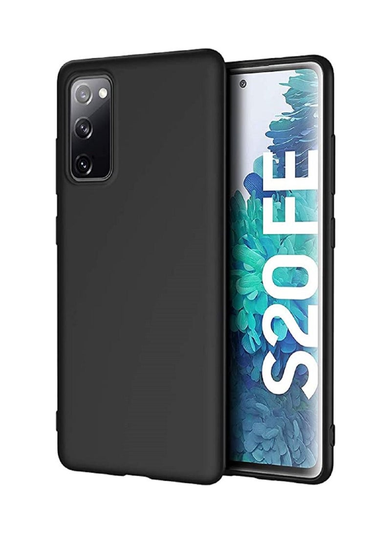 IAF Silicone Anti-Shock Protective Case For Samsung Galaxy S20 FE Black - Image 1