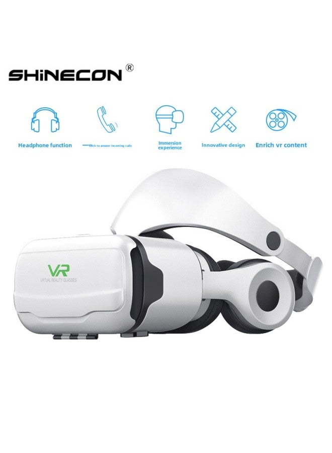 Thousand Magic Mirror G02EFvr Glasses Lens Mobile Phone 3d Virtual Reality VR Game Helmet Goods-Color:G02EF+S9  - Image 4