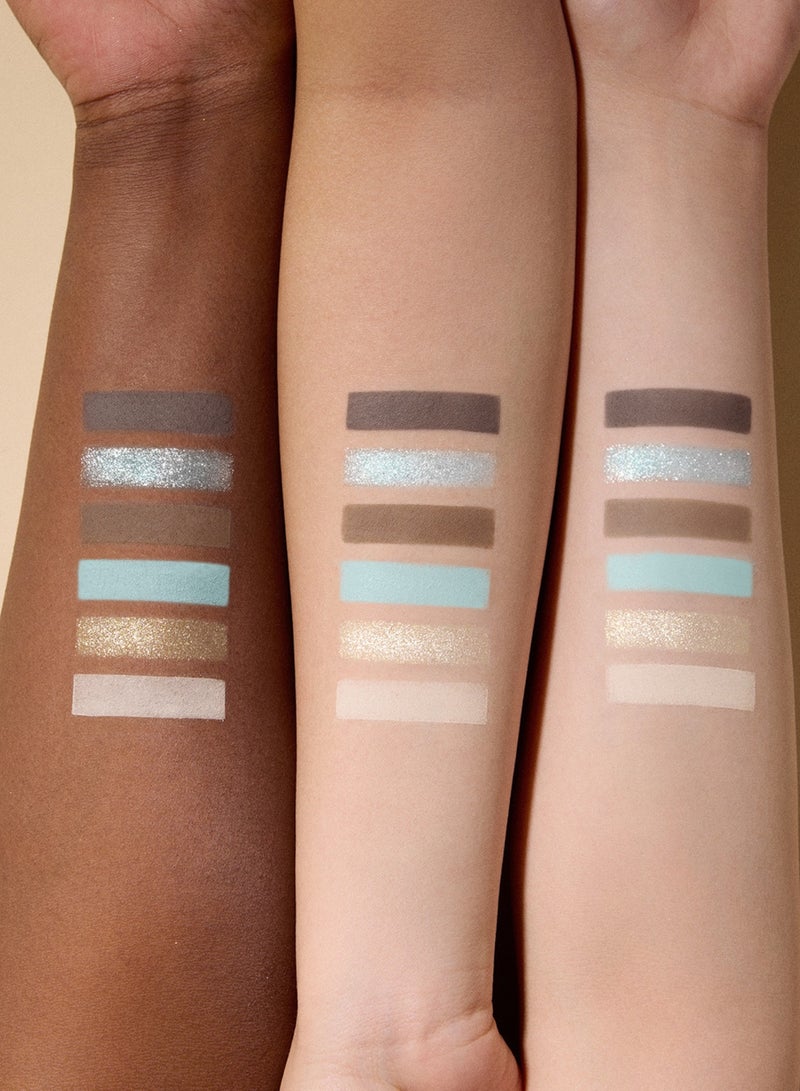 فلاور نوز بلوَر نوز مجموعة سويتي بير – باليت ظلال عيون 6 ألوان، 03 مينت شوكليت (كوكو منت) - Image 3